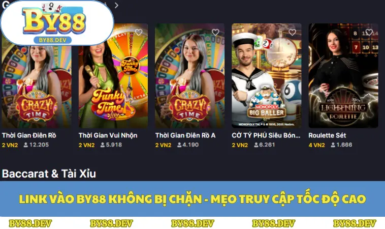Link Vào BY88 Không Bị Chặn - Mẹo Truy Cập Tốc Độ Cao